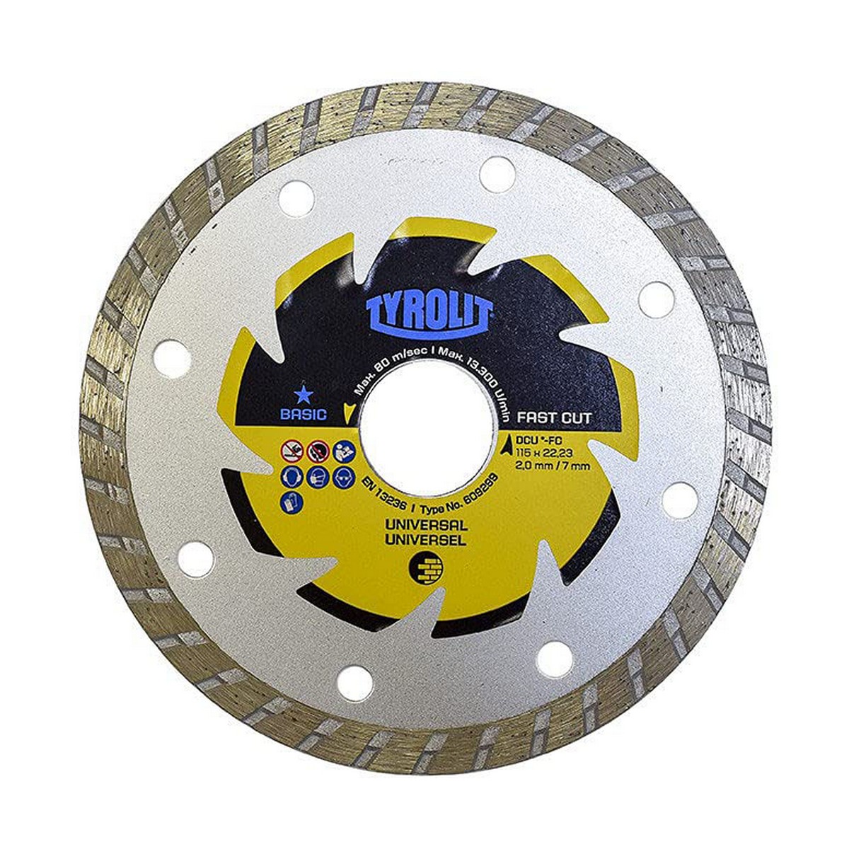 Disco da taglio Tyrolit 115 x 2 x 22,23 mm 2 S7906661_0