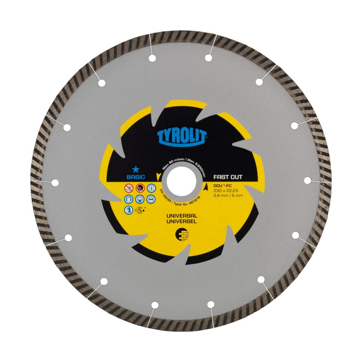 Disco da taglio Tyrolit 230 x 2,4 x 22,23 mm 2 S7906662_0