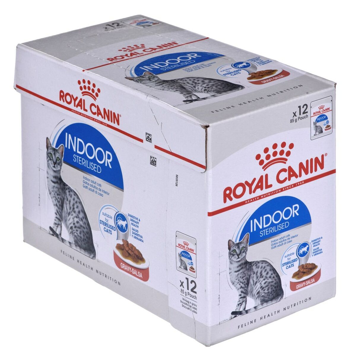 Cibo per gatti Royal Canin Indoor Sterilized Carne 12 x 85 g 2 S9111251_0