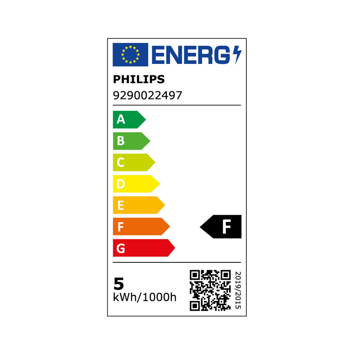 Lampadina LED Philips F 4,3 W E14 470 lm 4,5 x 8,2 cm (6500 K) 6 S7907781_4
