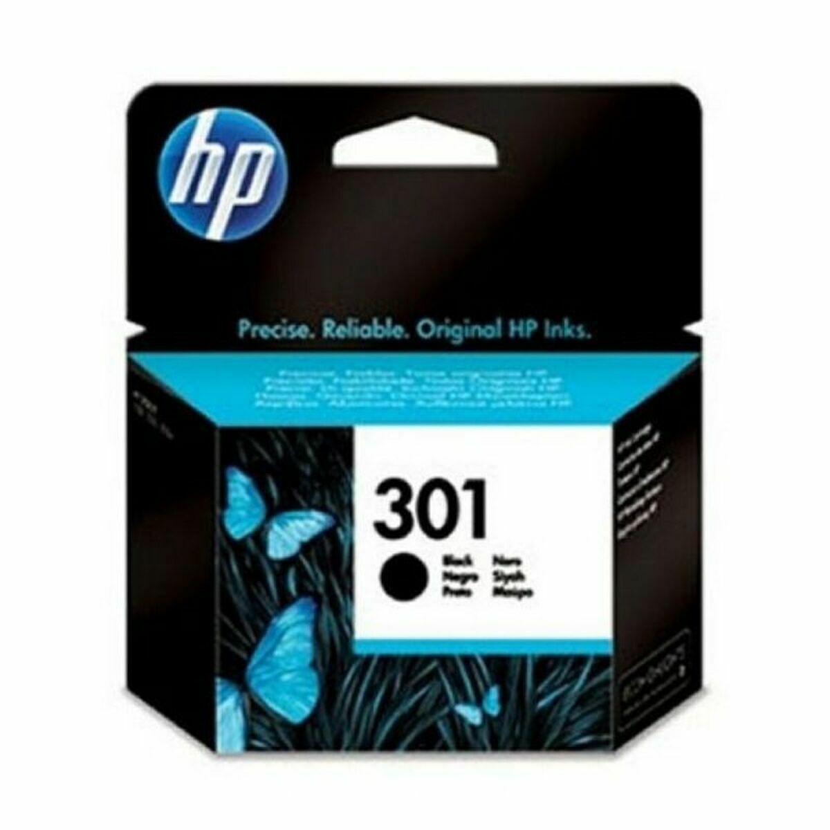 Cartuccia ad Inchiostro Originale HP 301 Nero 2 S9113592_0