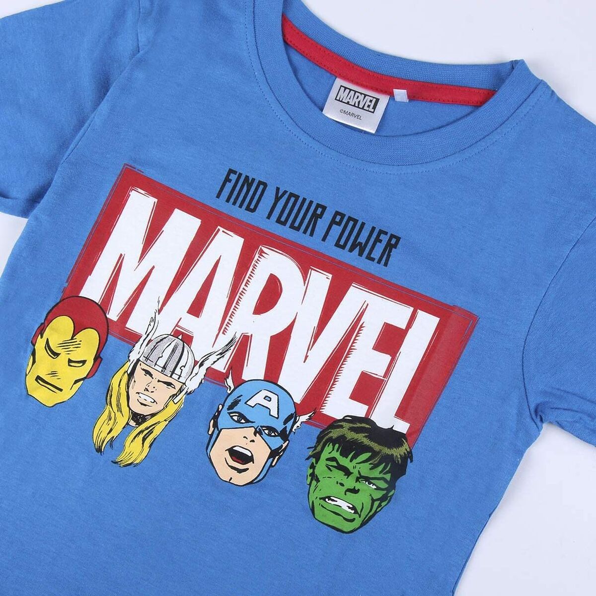 Set di Indumenti The Avengers Azzurro Grigio 6 S0731090_4