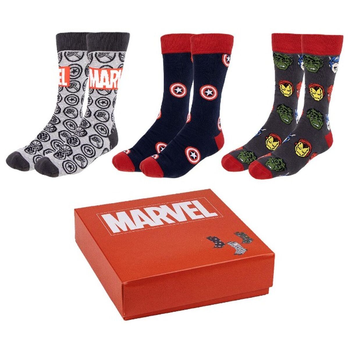 Calzini Marvel 3 Pezzi 36-41 2 S0737355_0