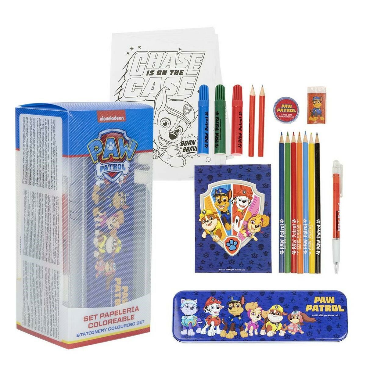 Set Scuola The Paw Patrol 16 Pezzi Blu scuro 2 S0737651_0