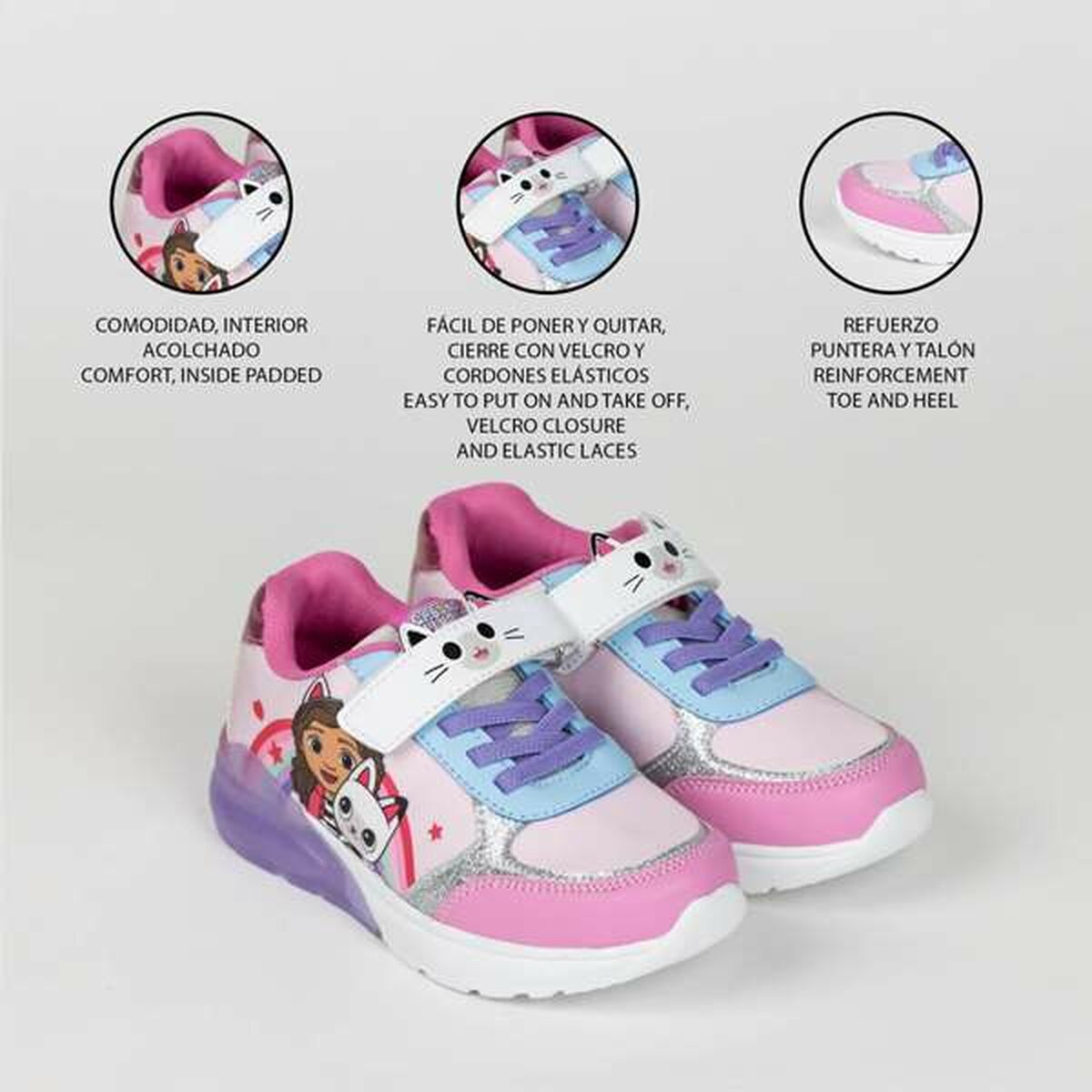 Scarpe Sportive per Bambini Gabby's Dollhouse Rosa 28 5 S2454880_3