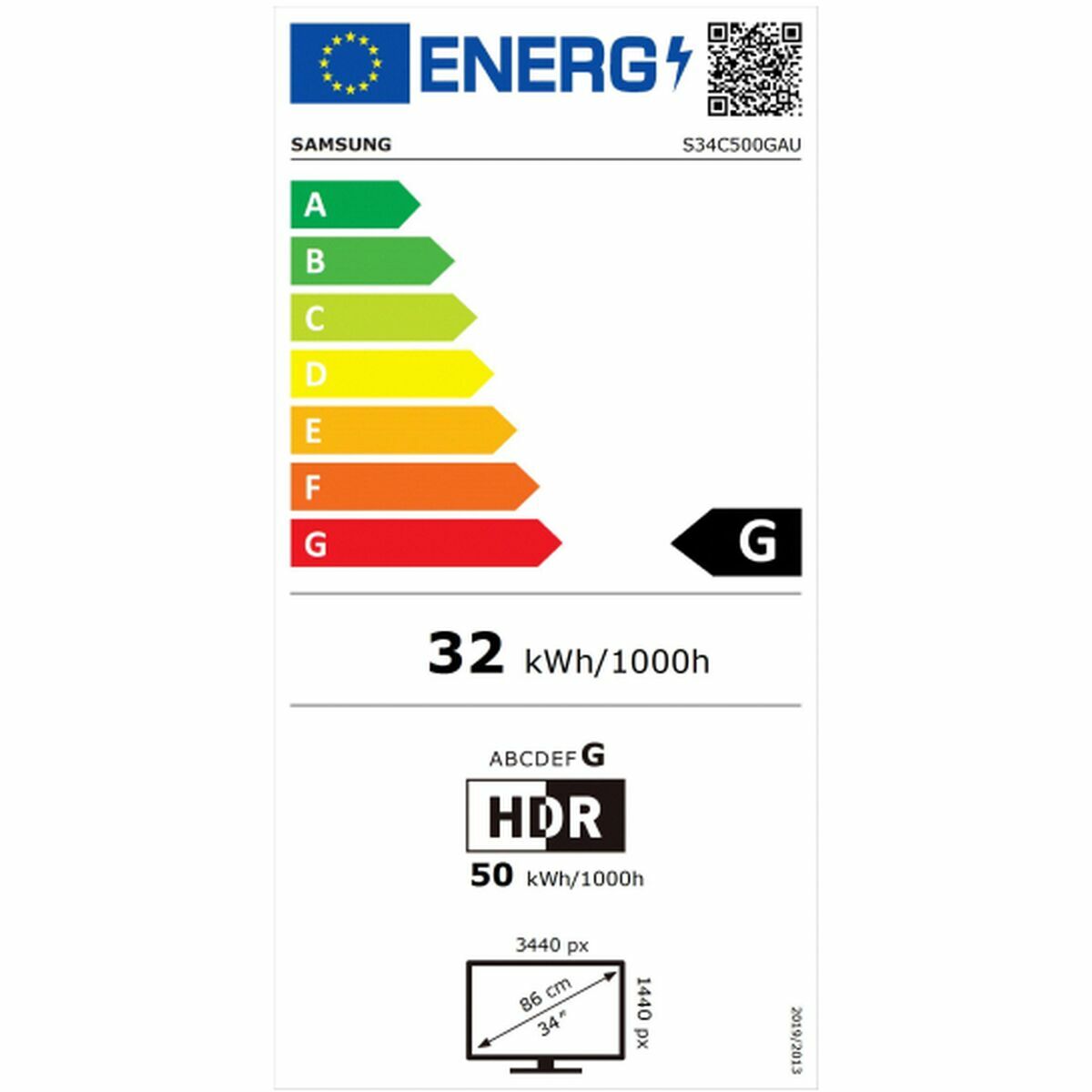 Monitor Samsung S5 S50GC 100 Hz 34" LED HDR10 VA AMD FreeSync Flicker free 6 S7189116_4