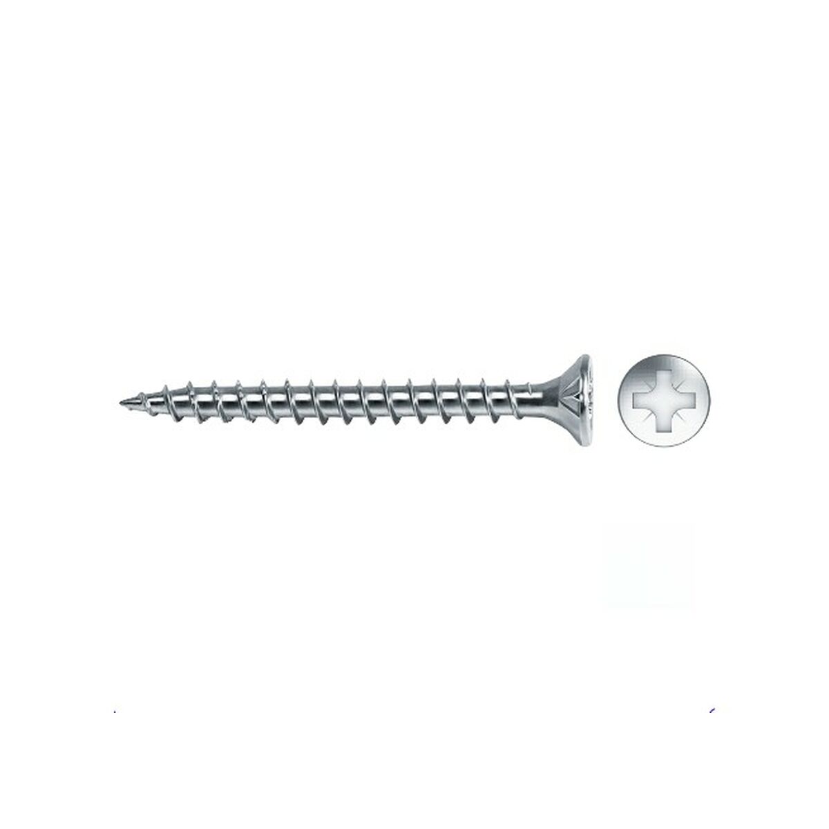 Scatola a viti CELO Vlox 25 mm 500 Unità Zincato Svasata 2 S7903111_0