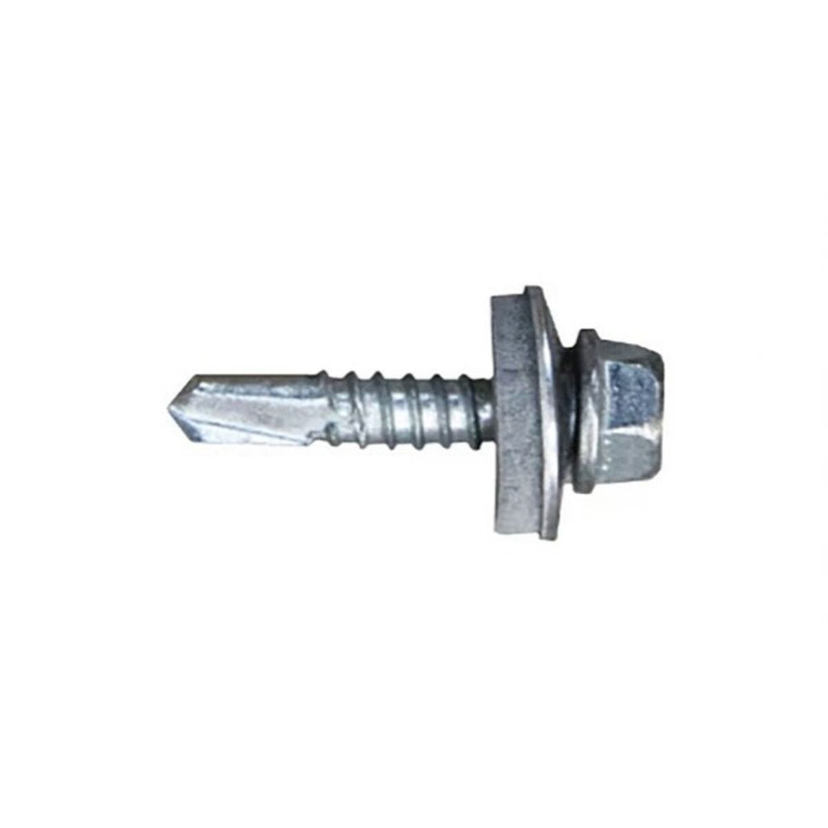 Scatola a viti CELO 7301 Zincato Ø 6,3 x 32 mm Con Rondella Esagonale Punta da trapano (500 Unità) 2 S7925931_0