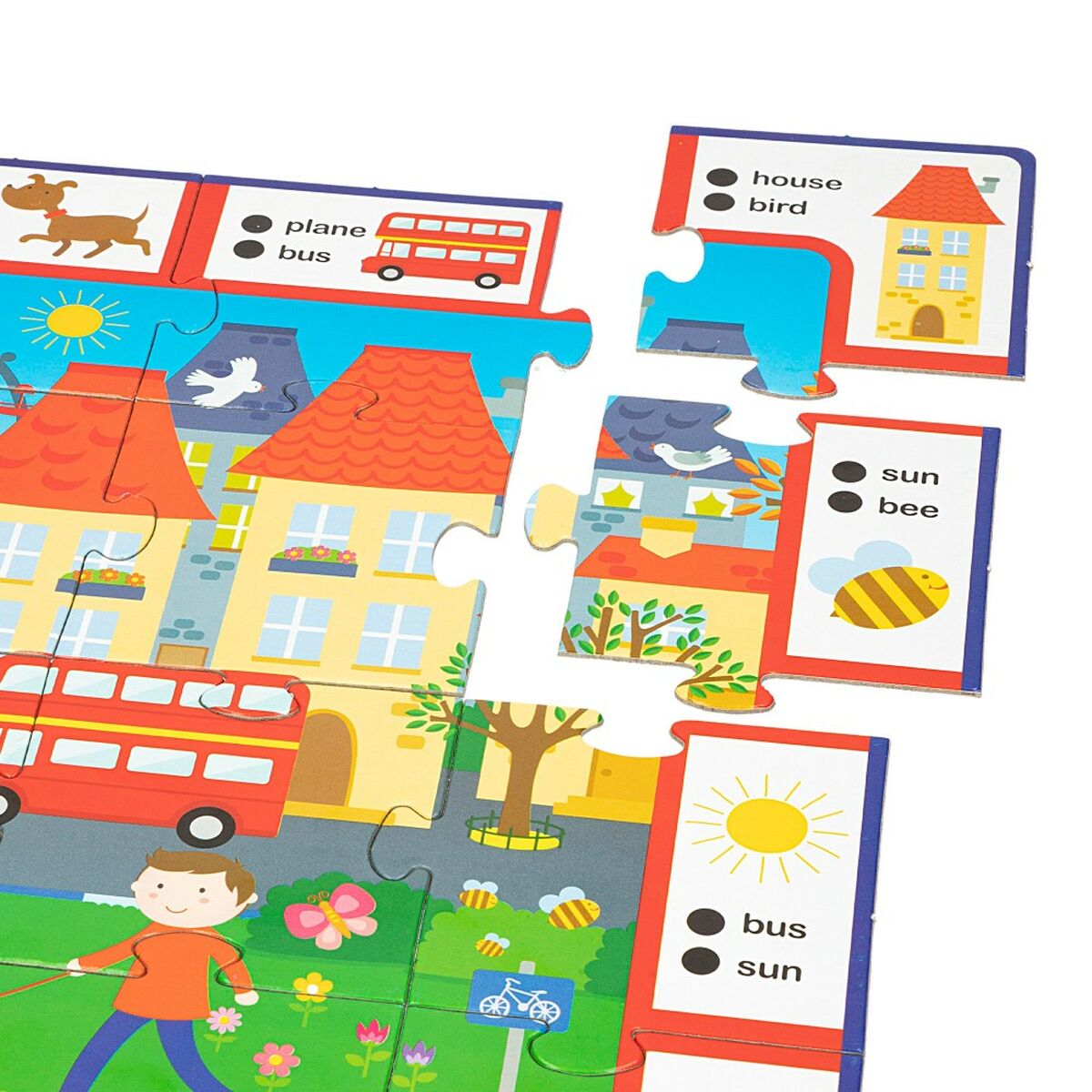 Gioco Educativo Lisciani Giochi Carotina Baby Happy English 4,5 x 14,5 x 3 cm Elettrico Puzzle (6 Unità) 6 S8903162_4