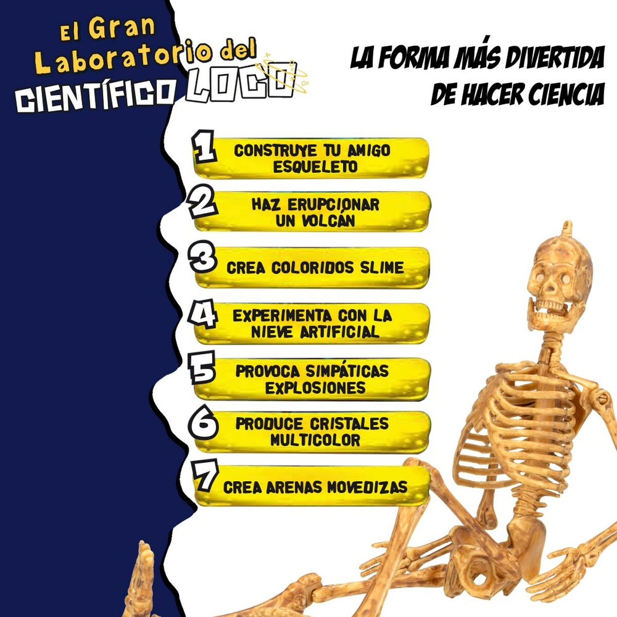 Gioco di Scienza Lisciani Giochi El gran laboratorio del científico loco ES (4 Unità) 4 S8903175_2