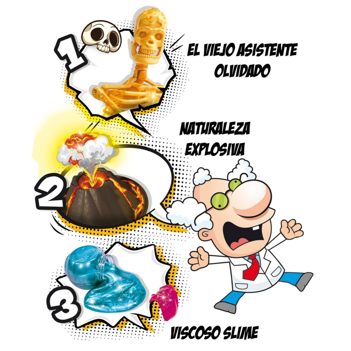 Gioco di Scienza Lisciani Giochi El gran laboratorio del científico loco ES (4 Unità) 5 S8903175_3