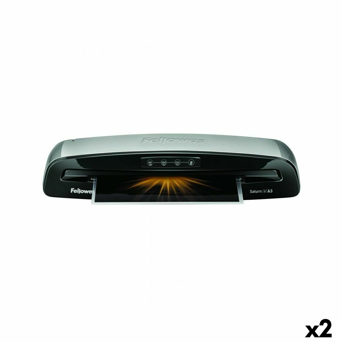 Plastificatrice Fellowes Saturn 3i Nero Argentato A3 3 S9131206_1