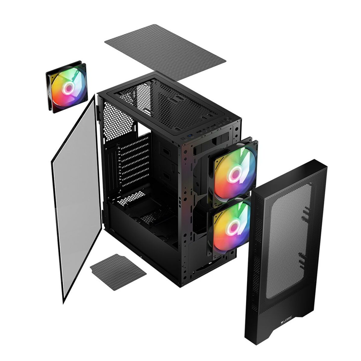 Case computer desktop ATX Logic ARYA ARGB MINIDI Nero 3 S9142829_1