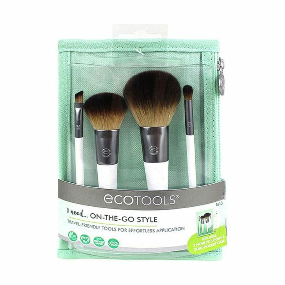 Pennello da Trucco On the Go Style Ecotools 1613M (5 pcs) 5 Pezzi 2 S0571244_0