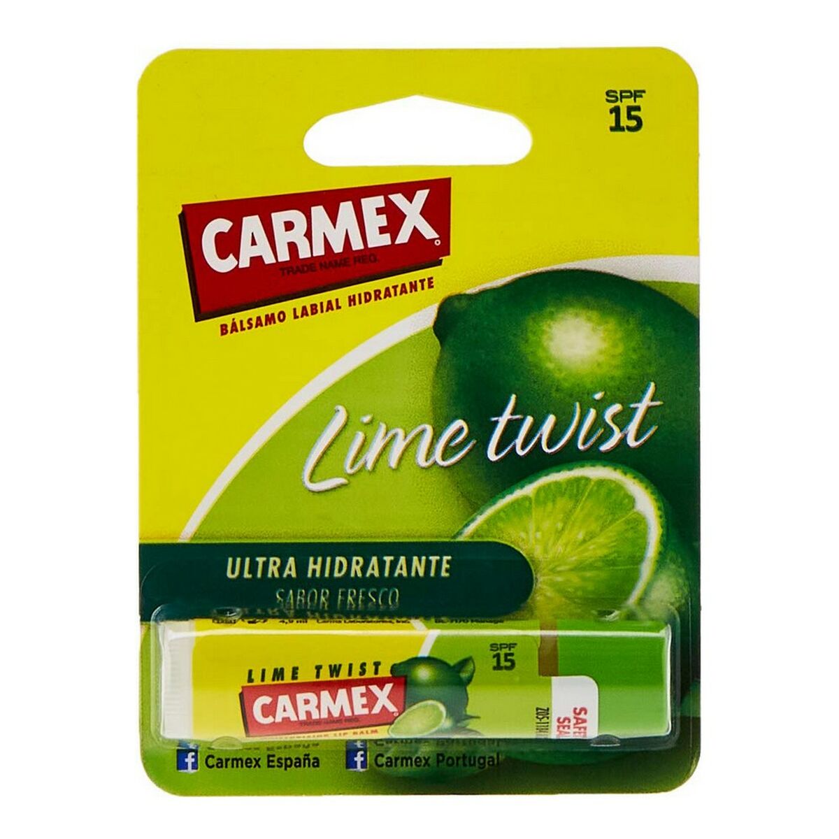 Balsamo Labbra idratante Carmex Lime Twist Spf 15 Stick (4,25 g) 3 S0595769_1