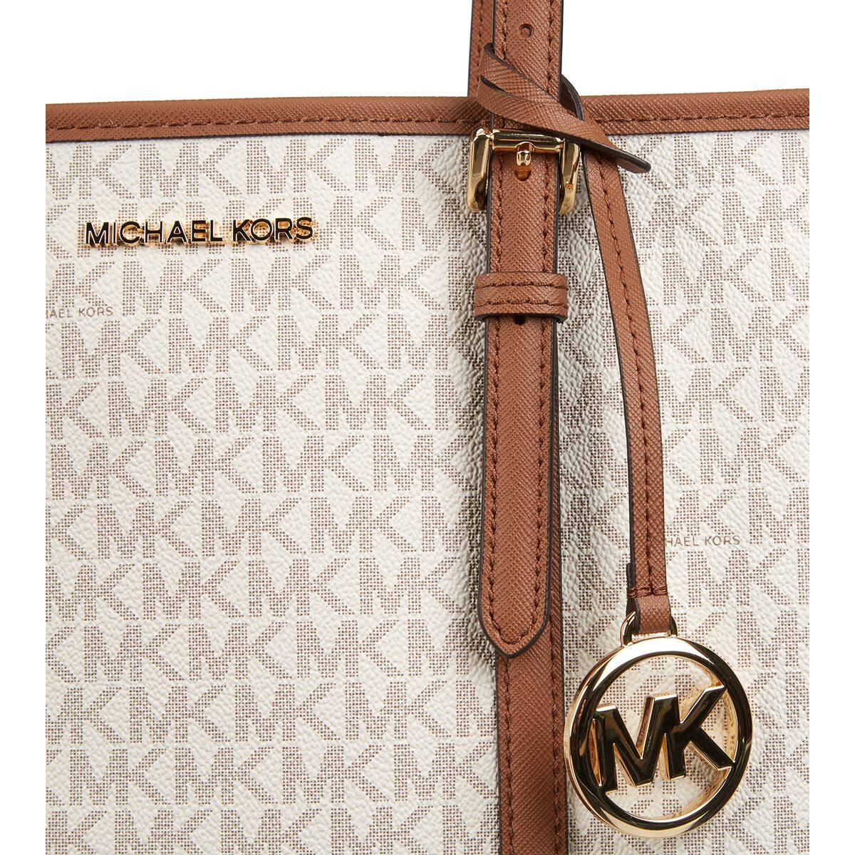 Borsa Donna Michael Kors 35S0GTVT1V-VANILLA Bianco 35 x 25 x 13 cm 4 S0378352_2
