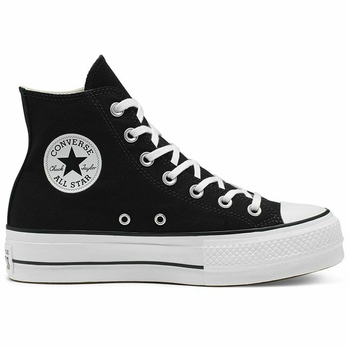 Scarpe da Tennis Casual Donna Converse All Star Platform High Top Nero 2 S6442380_0