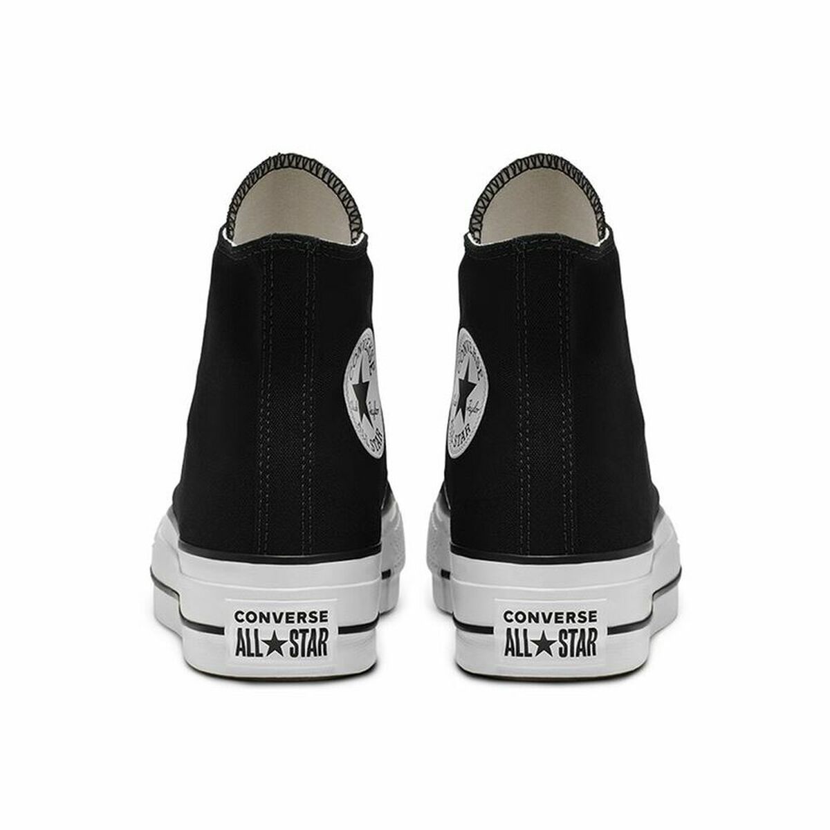 Scarpe da Tennis Casual Donna Converse All Star Platform High Top Nero 11 S6442380_9