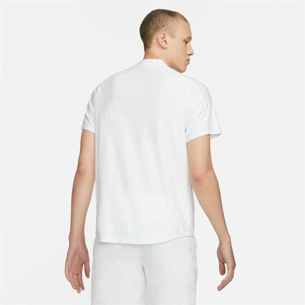 Polo a Maniche Corte Uomo Nike Court Dri-Fit Advantage Bianco 3 S6471997_1