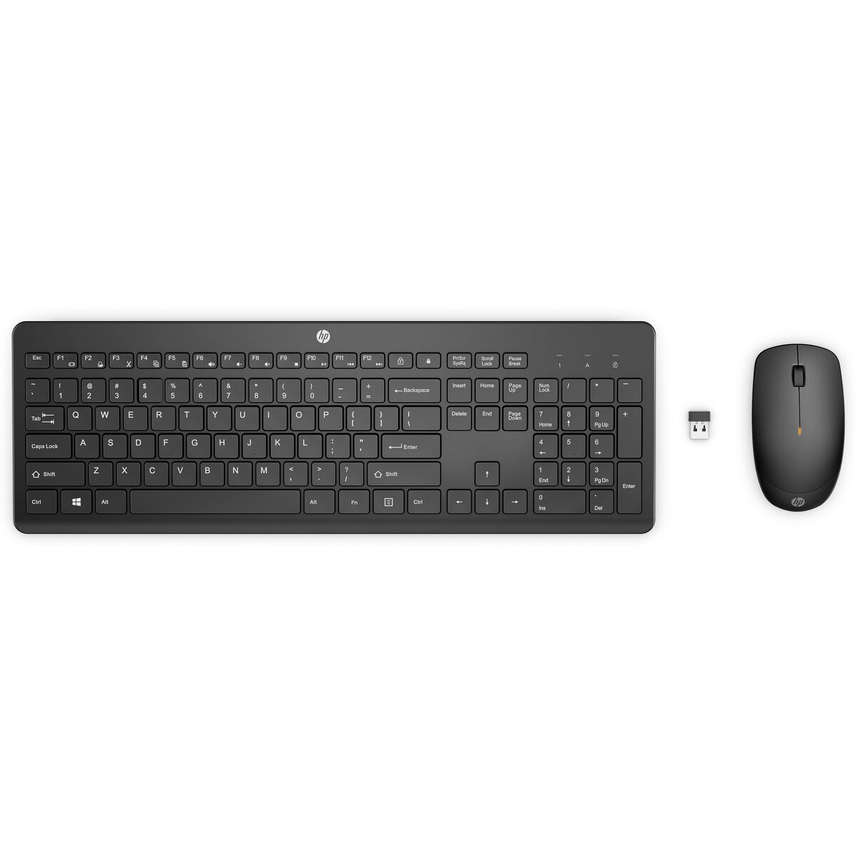 Tastiera e Mouse HP 18H24AA#ABE Nero Qwerty in Spagnolo 2 S7710035_0