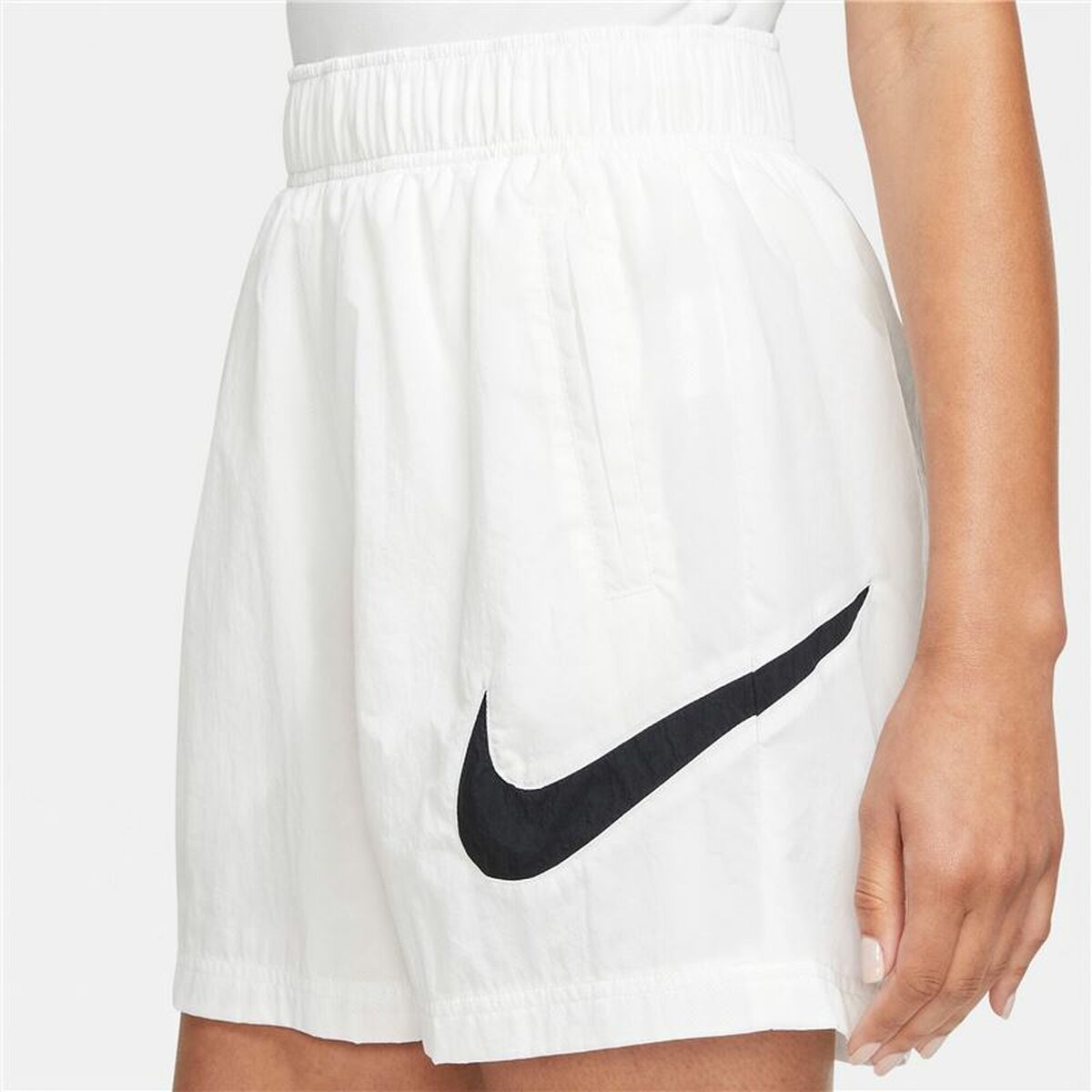 Pantaloncini Sportivi da Donna Nike Sportswear Essential Bianco 4 S6485287_2