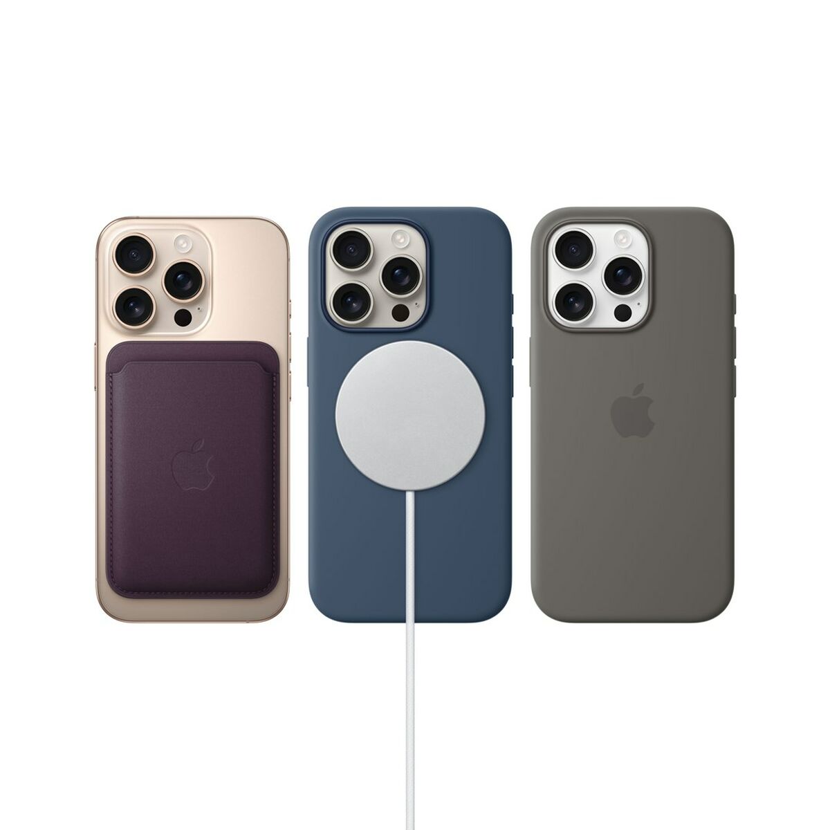 Cellulare per anziani Apple MYNK3ZD/A 6,3" 256 GB Sabbia 7 S91110182_5