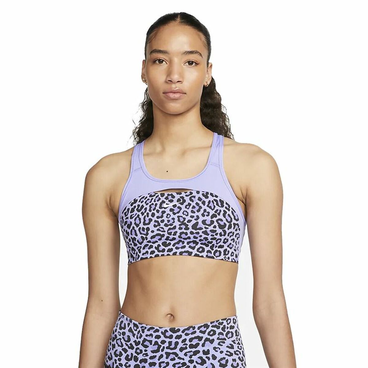 Reggiseno Sportivo Nike Dri-FIT Swoosh Azzurro 2 S6485086_0