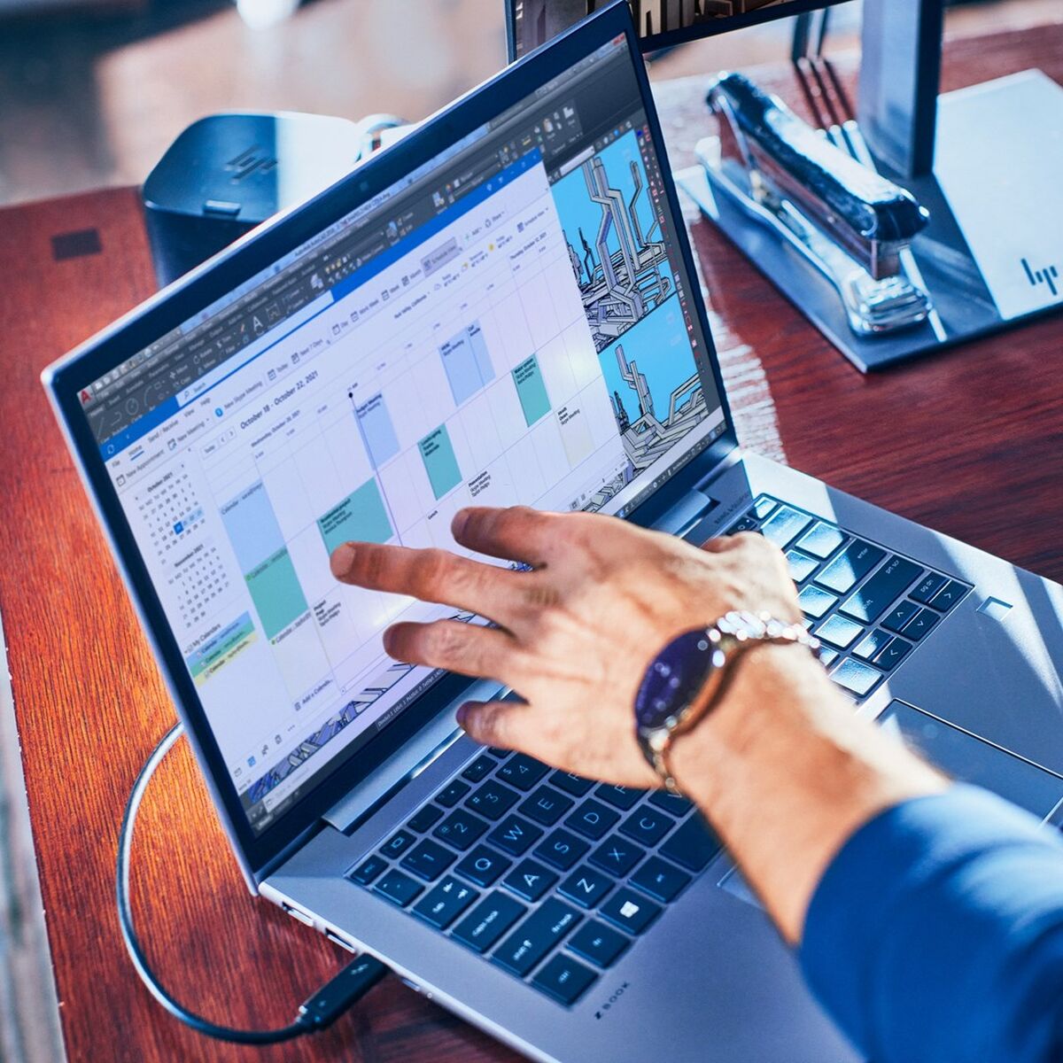 Laptop HP ZBook Firefly G10 14" Intel Core i7-1355U 16 GB RAM 1 TB SSD NVIDIA RTX A500 6 S91108730_4