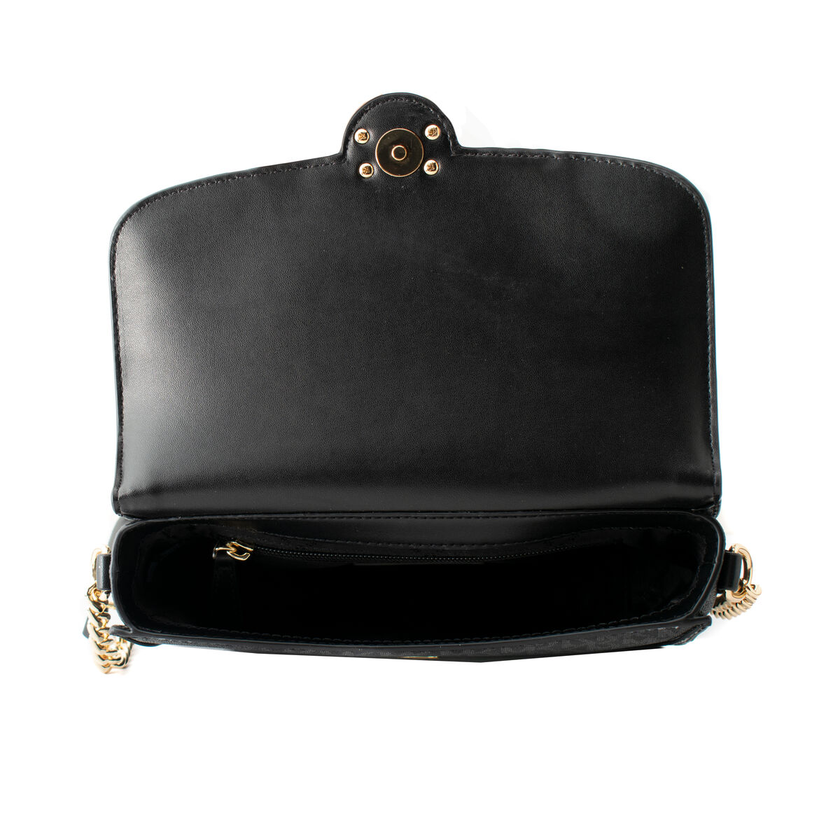 Borsa a Tracolla Michael Kors Leida Nero 23 x 16 x 7 cm 4 S0388902_2