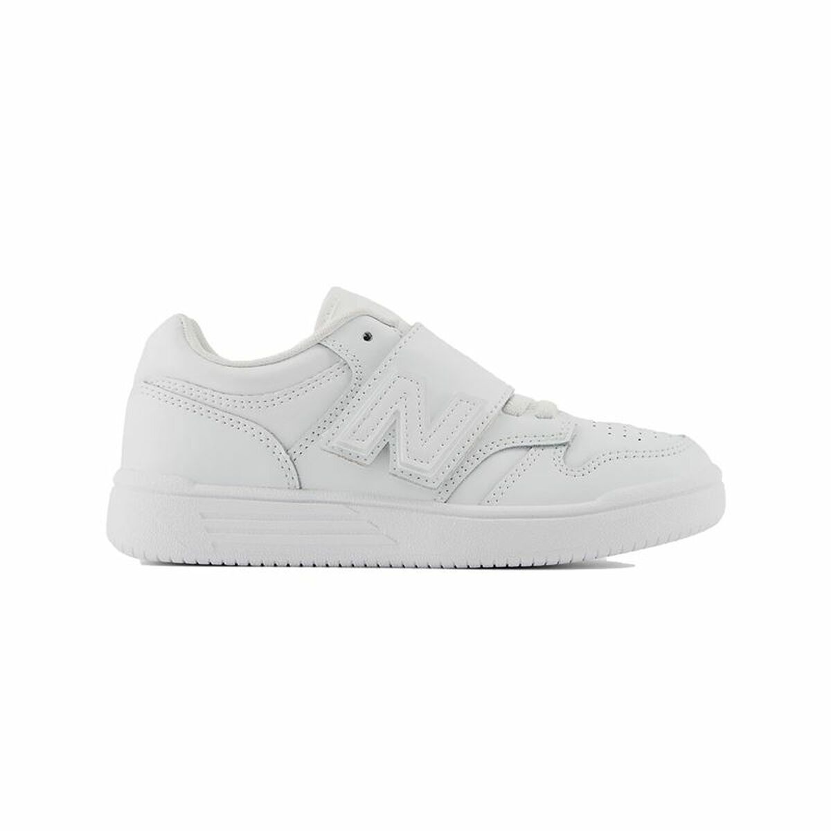 Scarpe da Tennis Casual Bambino New Balance 480 Bungee Lace Bianco 2 S64160942_0
