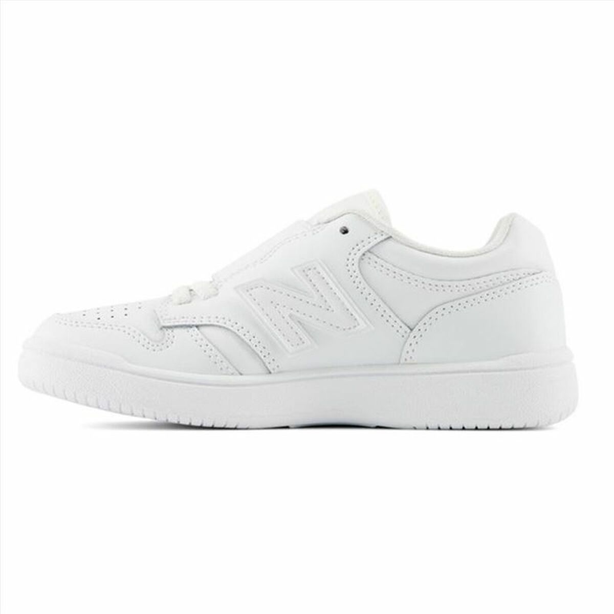 Scarpe da Tennis Casual Bambino New Balance 480 Bungee Lace Bianco 3 S64160942_1
