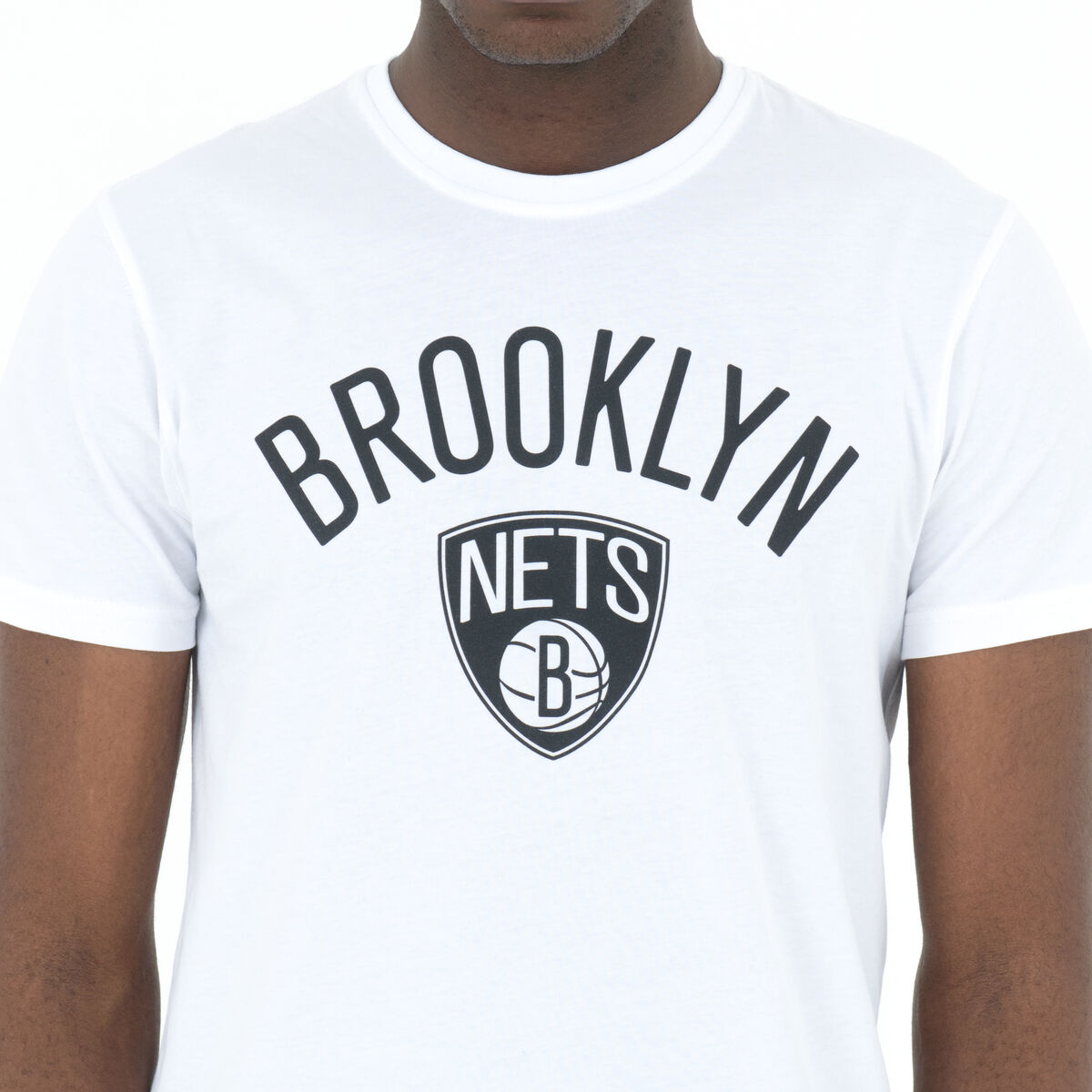 Maglia a Maniche Corte Uomo New Era NOS NBA BRONET 60416753 Bianco 5 S2030490_3