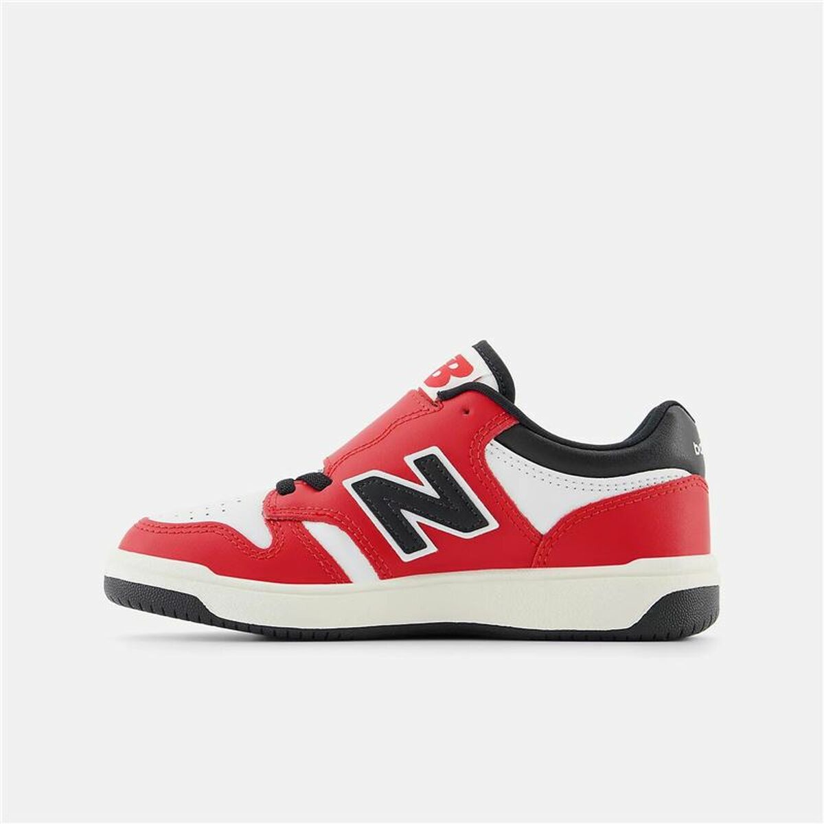 Scarpe Sportive per Bambini New Balance 480 HOOK LOOP Bianco Rosso Pomodoro 3 S64166012_1