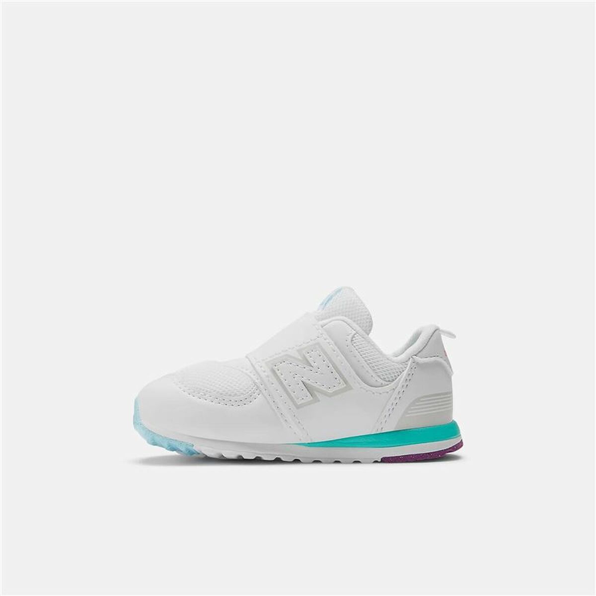 Scarpe Sportive per Bambini New Balance 574 NEW-B HOOK LOOP Bianco 3 S64166013_1