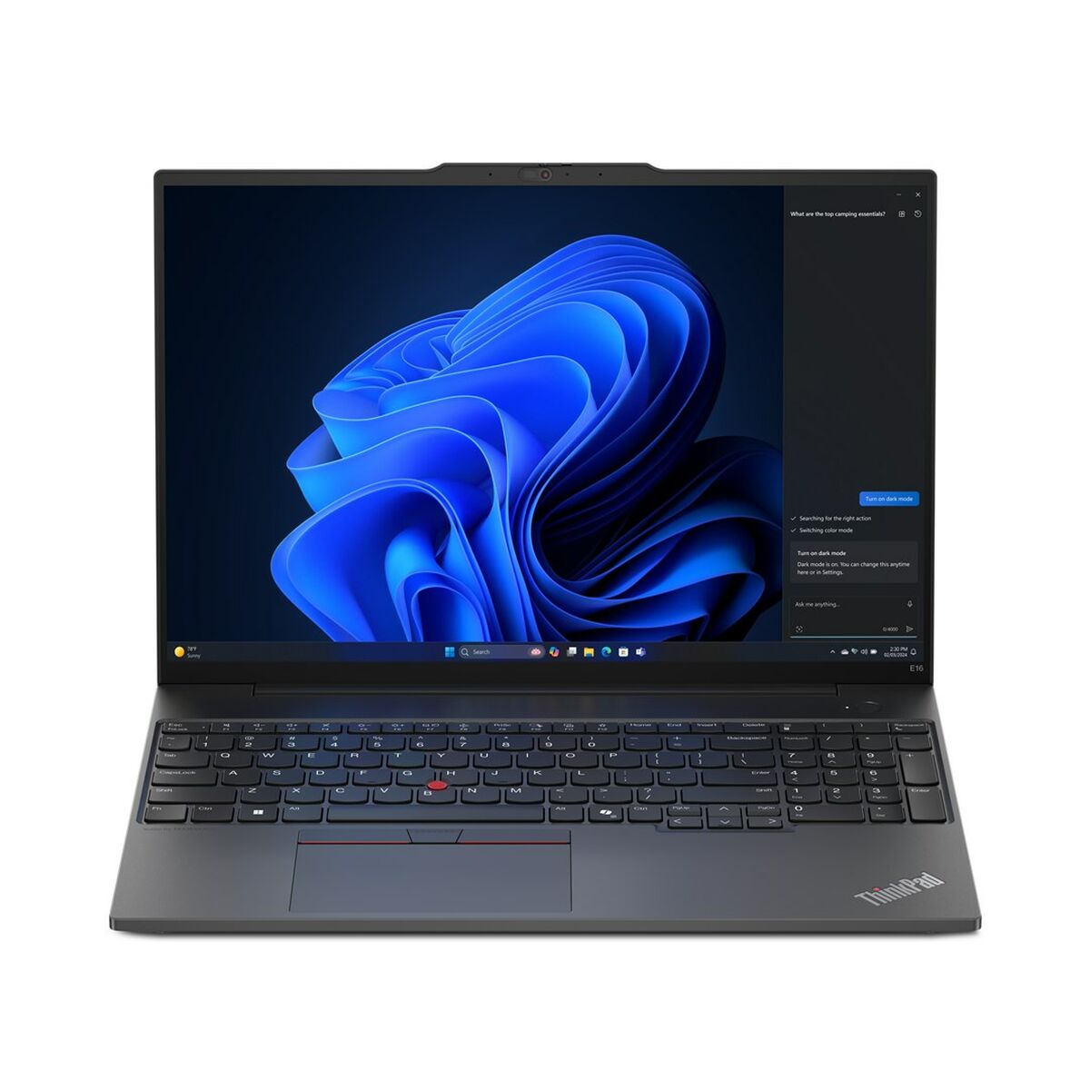 Laptop Lenovo ThinkPad E16 16" AMD Ryzen 7 7735HS 16 GB RAM 512 GB SSD Qwerty US 8 S91110286_6