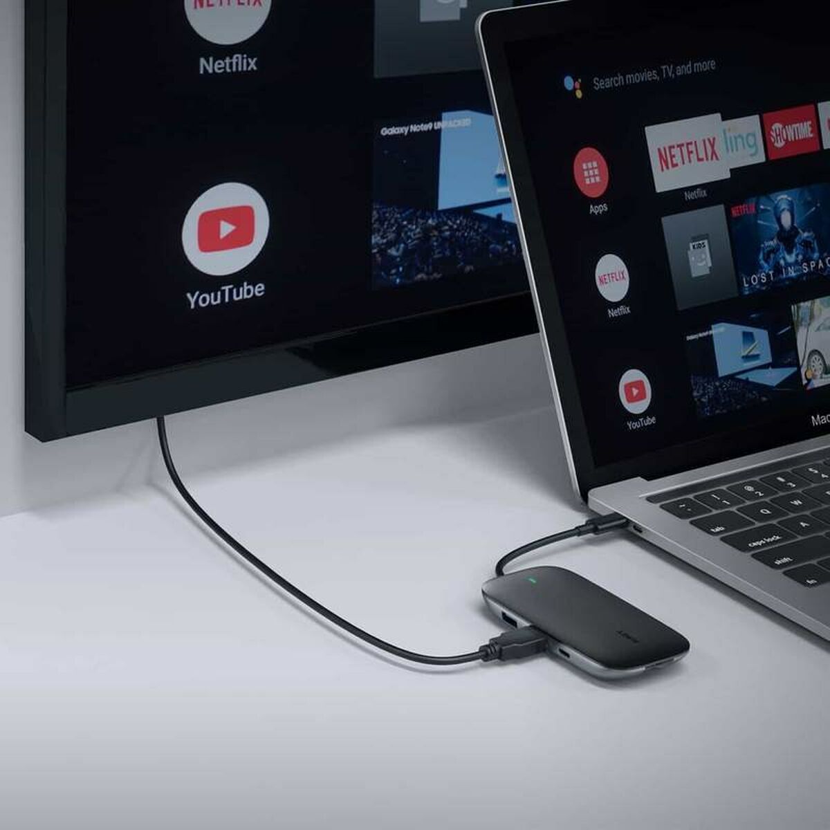 Hub USB Aukey CB-C71 Nero 100 W 4 S9123002_2