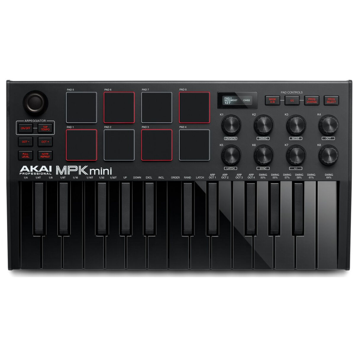 Controller Akai MPK Mini MK3 MIDI 2 S9114750_0