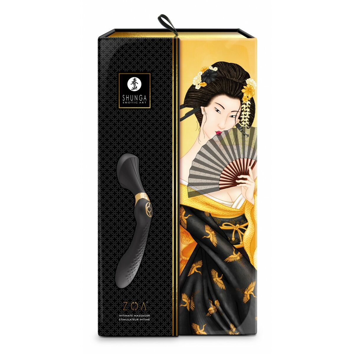 Vibratore Shunga Zoa Nero 5 M0406219_3