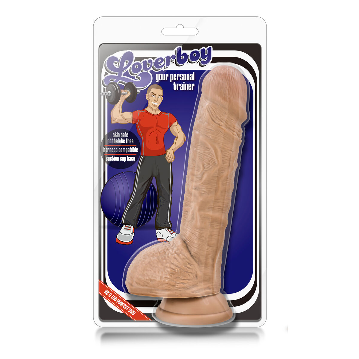 Dildo Realistico Blush Loverboy PVC Ø 4,6 cm (16,5 cm) (16,4 cm) 8 S9401872_6