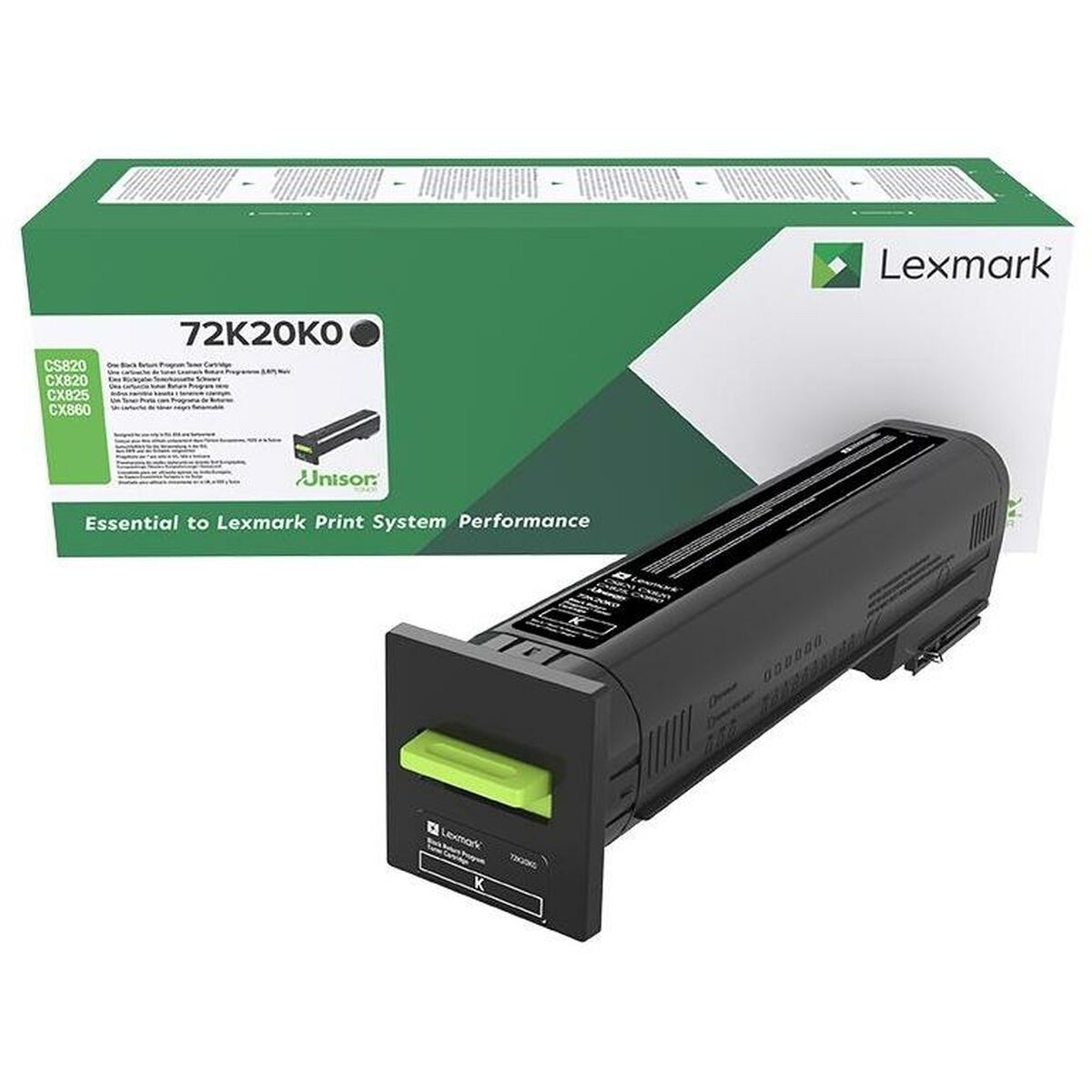 Toner Lexmark 72K20K0 Nero (1 Unità) 2 S7723750_0