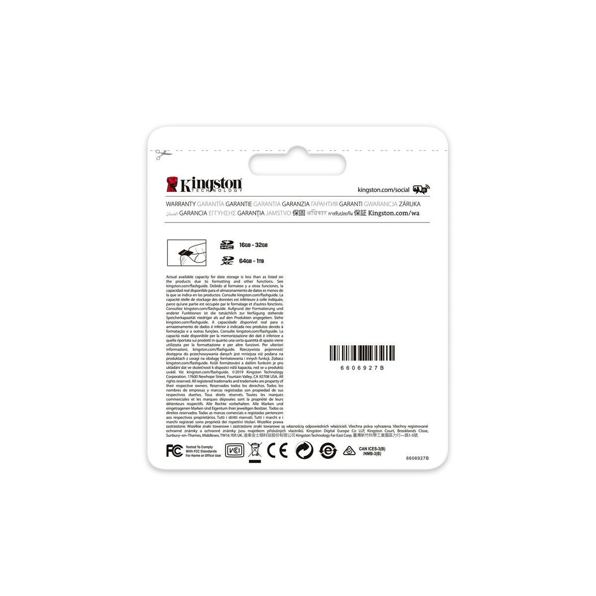 Scheda Di Memoria SD Kingston Canvas Select Plus 64 GB 5 S9122489_3