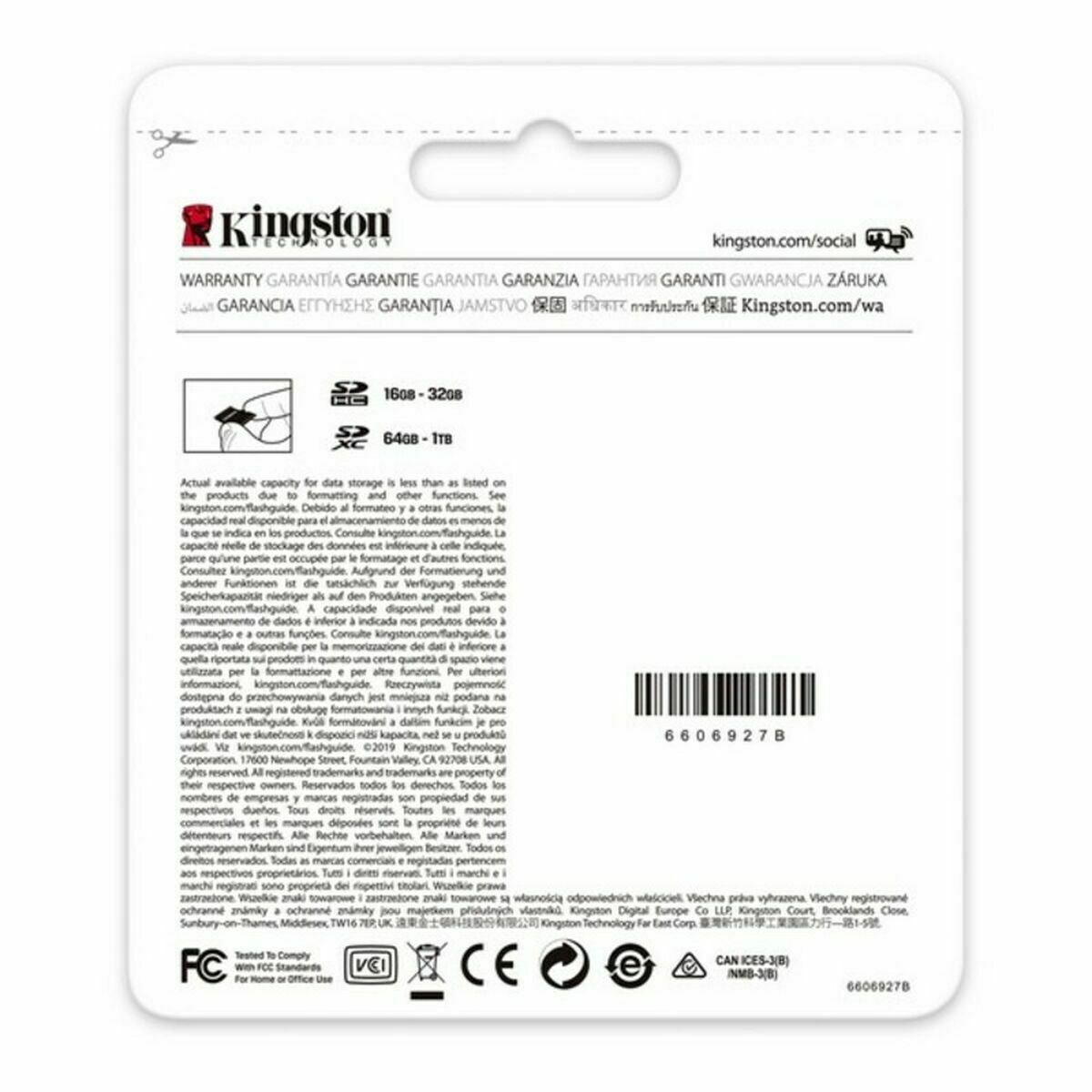 Scheda Di Memoria SD Kingston Canvas Select Plus 256 GB 3 S9122490_1