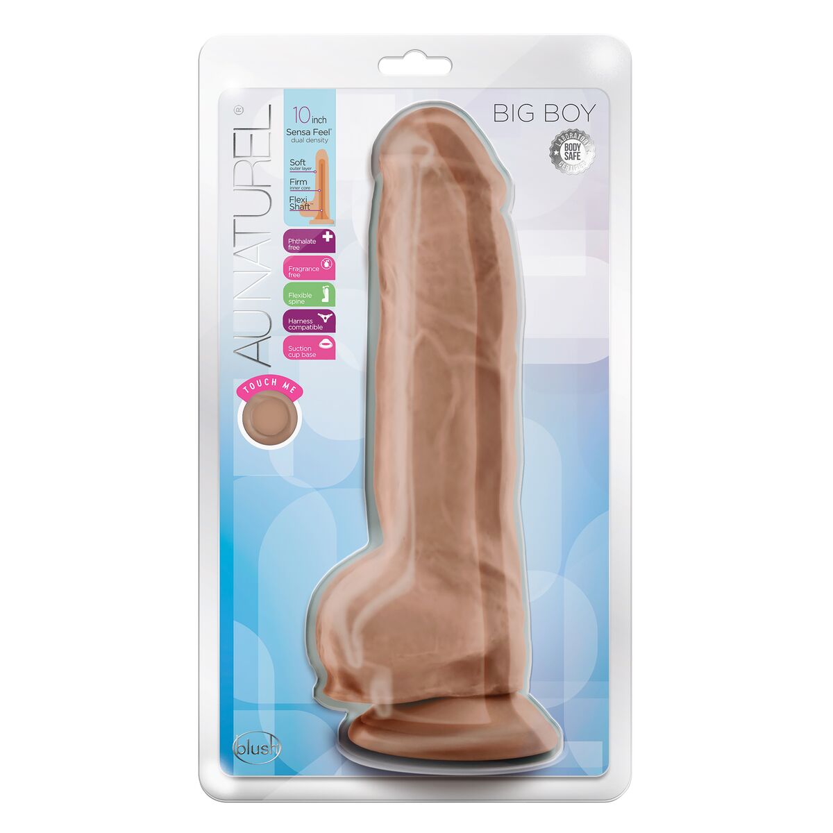 Dildo Blush Au Naturel Marrone Ø 5,1 cm 13 S9402421_11