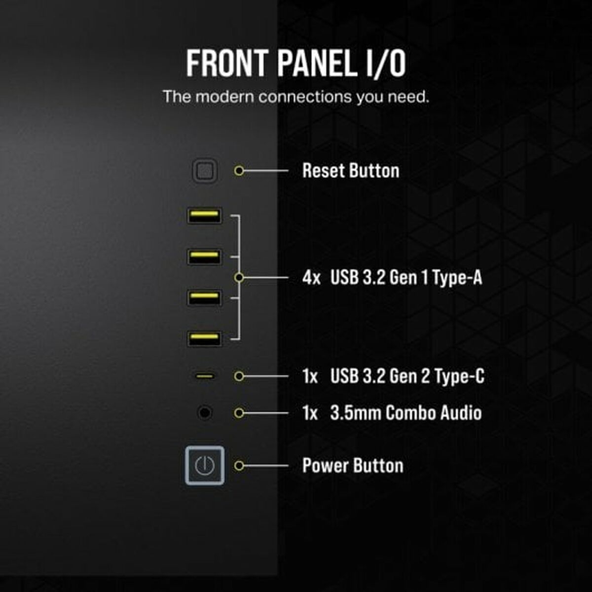 Case computer desktop ATX Corsair CC-9011269-WW Nero 10 S91109260_8