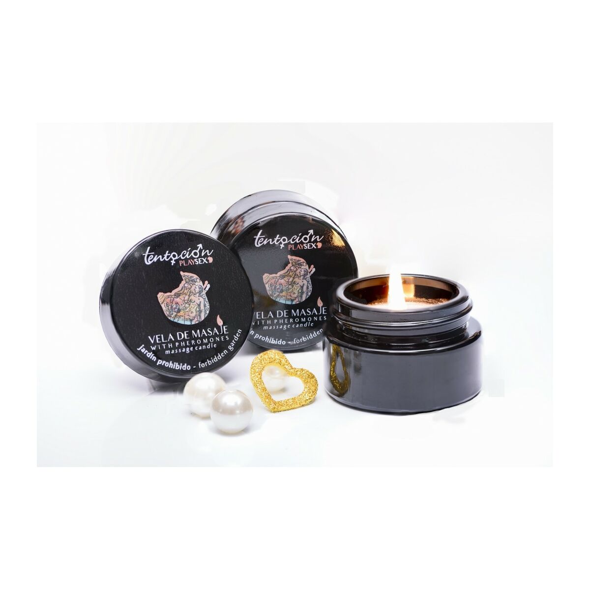 Candela Massaggio Tentacion Forbiden Garden 20 ml Con feromoni 3 M0402060_1