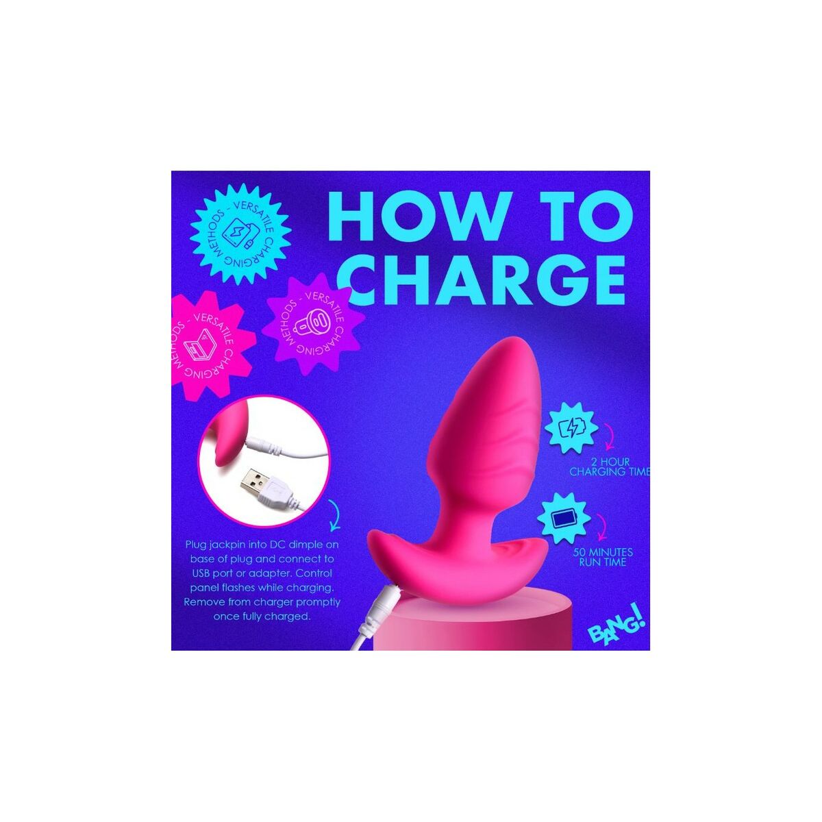 Plug Anale XR Rosa 6 M0406299_4