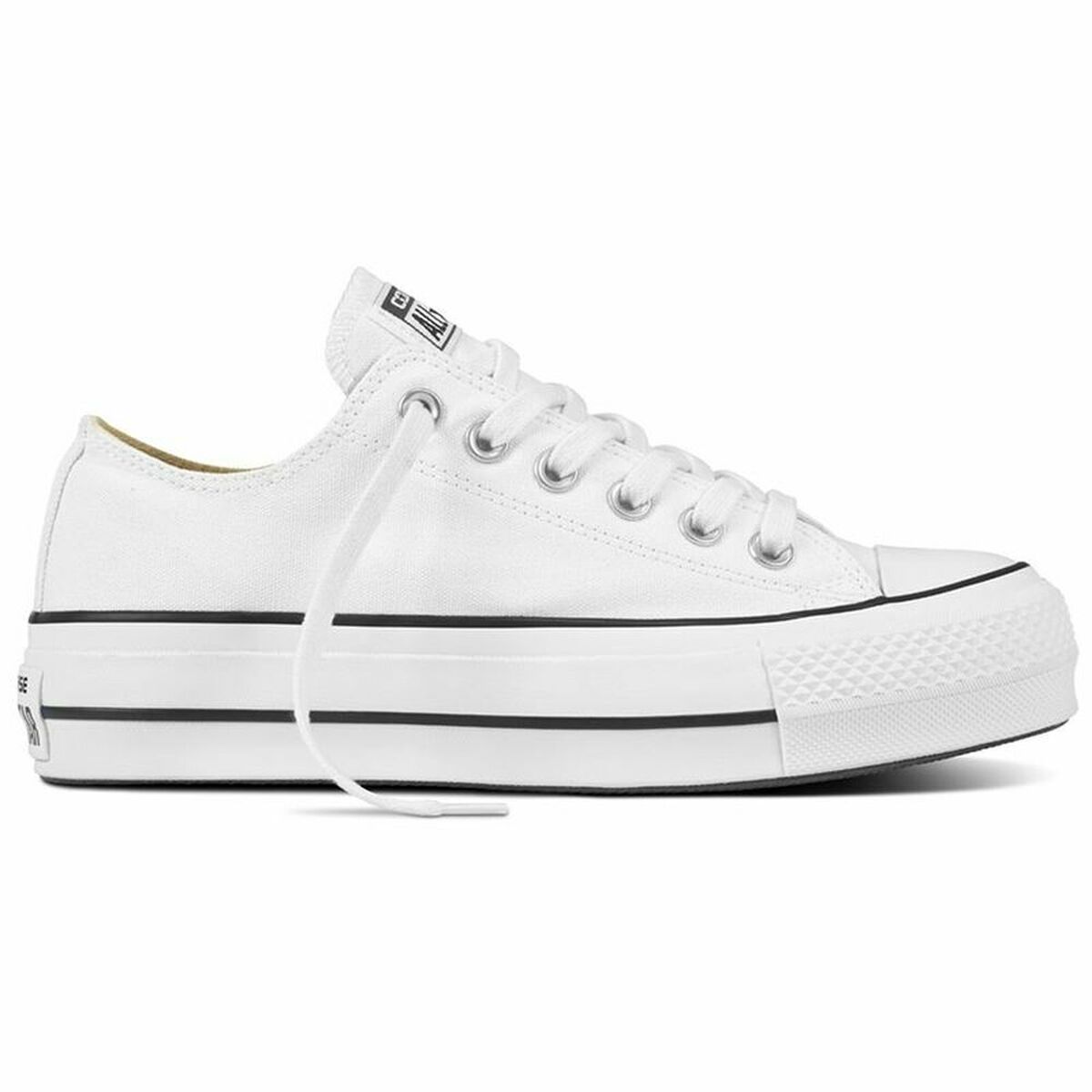 Scarpe Sportive da Donna Converse Chuck Taylor All Star Lift Bianco 3 S6435186_1