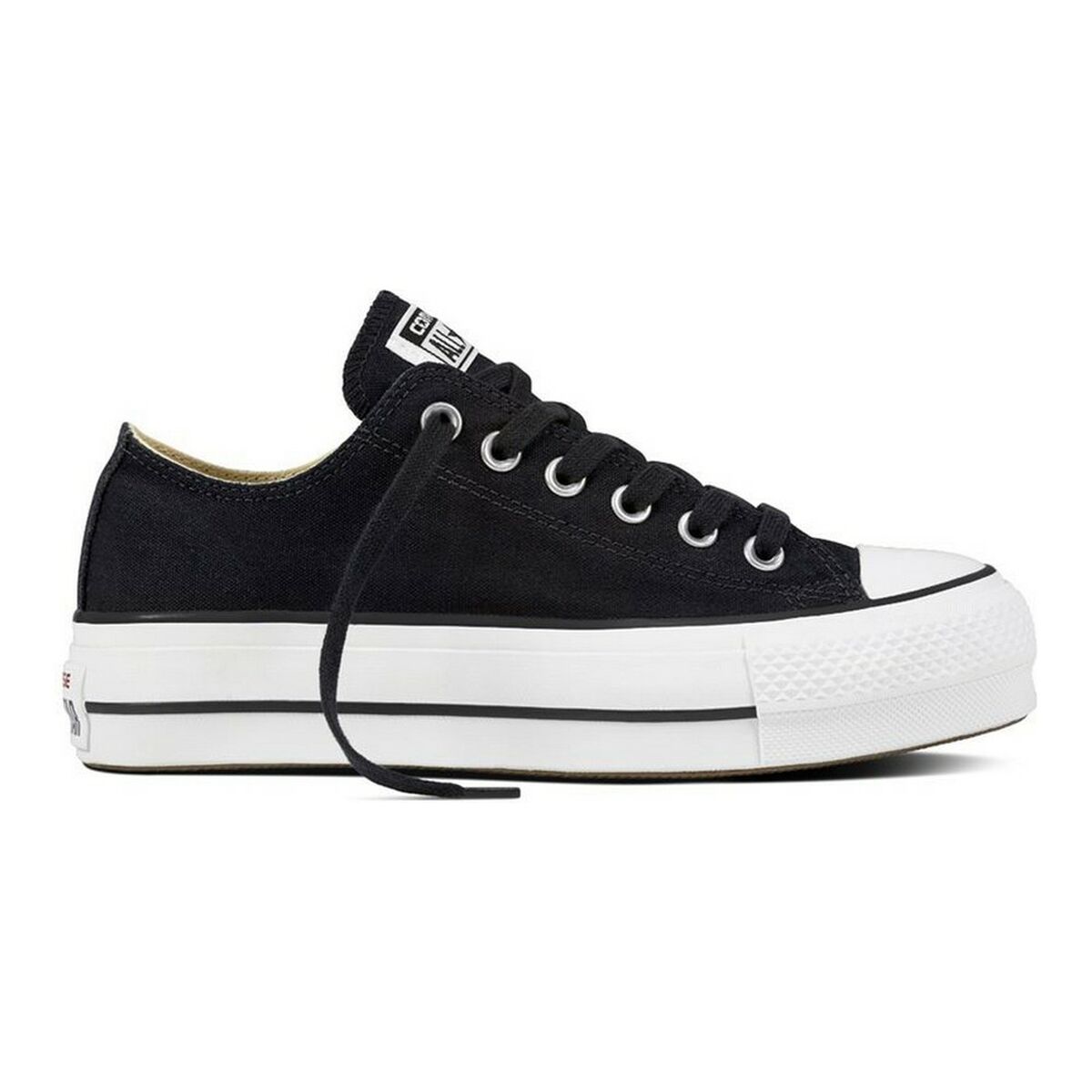 Scarpe da Tennis Casual Donna Converse All Star Lift Low Nero 2 S6435467_0