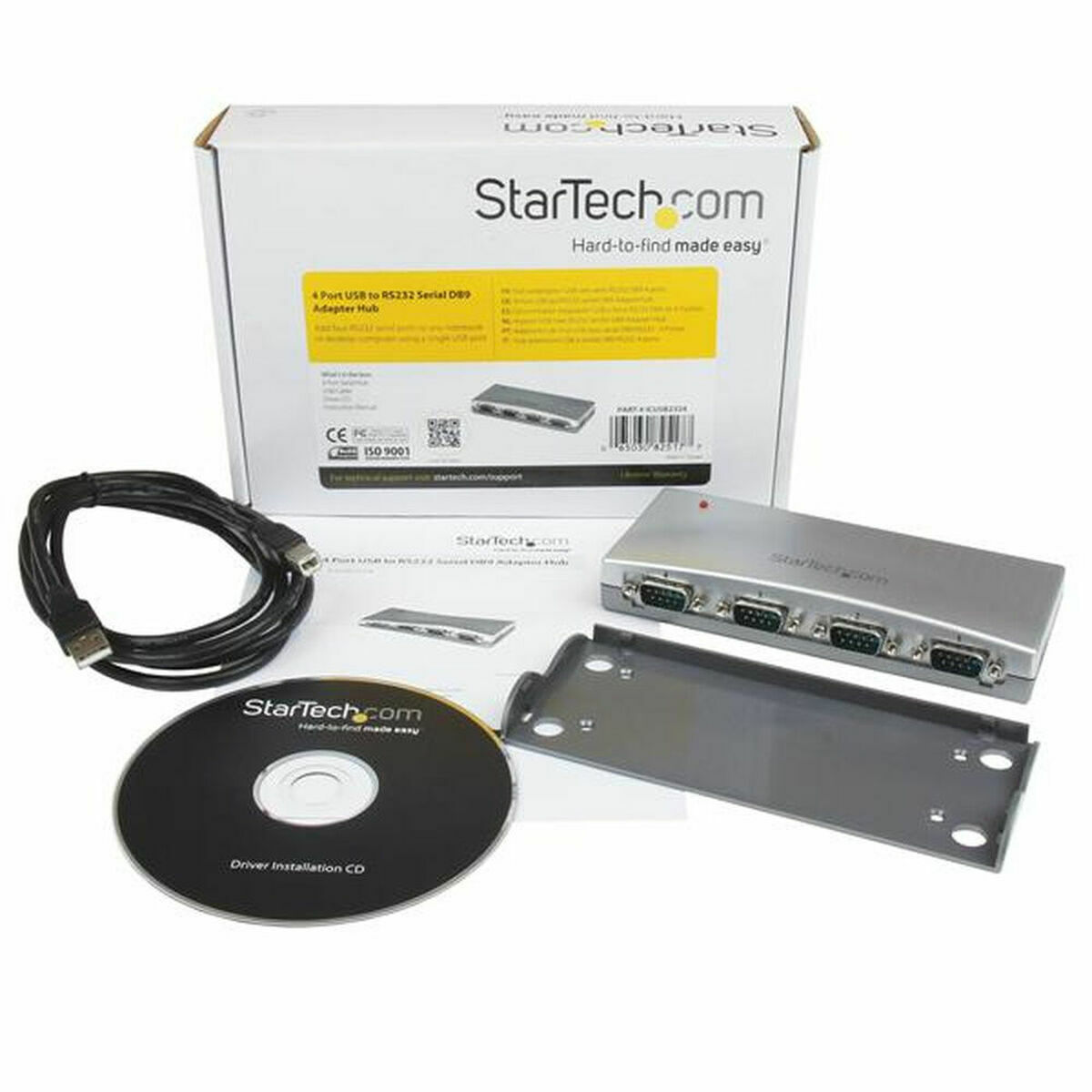 Adattatore USB con RS232 Startech ICUSB2324 Argentato 3 S7744922_1