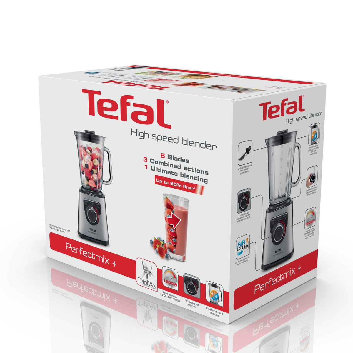 Mixer Tefal BL811D Grigio 1200 W 1,5 L 10 S9104146_8